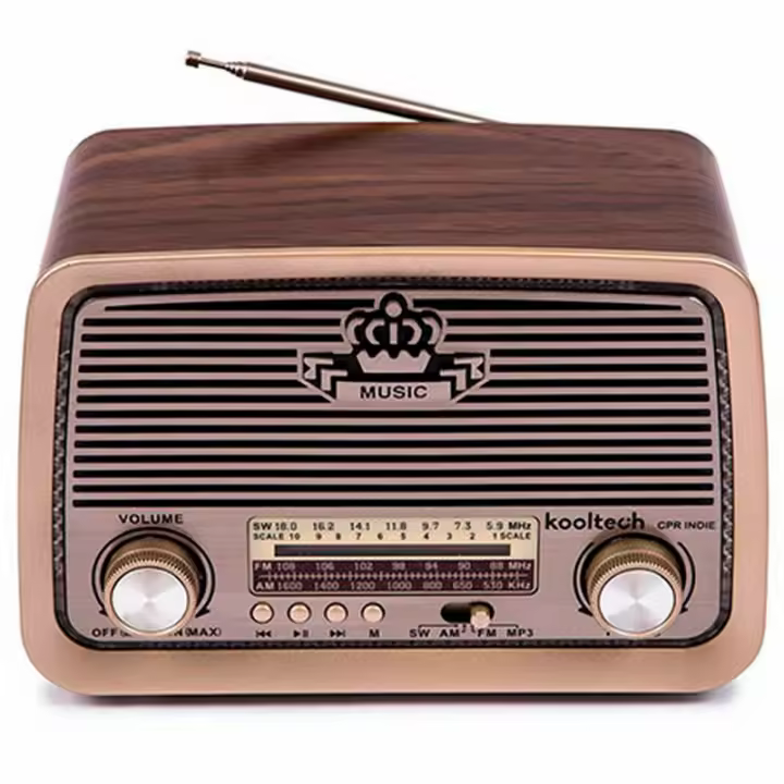 Radio Kooltech Cpr Indie – 3 Bandas Fm/am/sw Con Usb Y Tf, Alimentación Ac/dc - 1