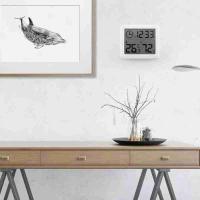 Termómetro Y Higrómetro Digital Ultrafino Para El Hogar Con Pantalla LCD Reloj De Pared Simple Y Smart No Requiere Certificación CE - details 7
