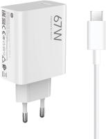 XIAOMI 67W HyperCharge Combo Cargador Adaptador 67W QC3.0 + Cable USB-C Pared Corriente | Carga Rápida | Compatible con Redmi Xiaomi 14T 15T 15 Ultra iPhone 17 16 15 14 13 12 Pro Plus, Samsung Galaxy S22 Ultra, Galaxy Tab, iPad Pro, Nintendo Switch 2 - details 0