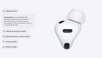 Apple AirPods Pro 3 Auriculares inalámbricos, Cancelación activa de ruido, Audio espacial tridimensional, Nueva medición de frecuencia cardiaca, Hasta 8 horas de audio en una sola carga con la cancelación activa de ruido, IP57 - details 6