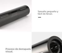 Abrevidrio Eléctrico Recargable Automático O Con Baterías Herramienta De Apertura De Botellas De Vino Para Cocina Y Bar Eco-amigable - details 9