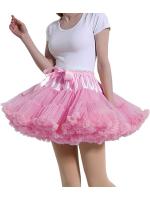 Falda De Túnel Para Mujer Petticoat Adulto Puffy Tutu Camiseta De Ballet Tulle Vestido De Cosplay Falda Interior - details 1