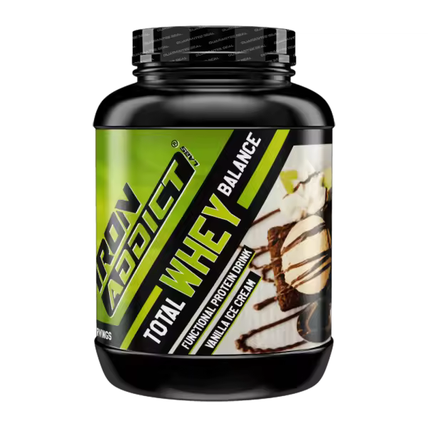 Whey Protein 1.8Kg Iron Addict Labs - Proteína de Suero de Leche de Máxima Calidad+Colágeno+Creatina - Mantenimiento y Desarrollo Muscular - Fortalece las Articulaciones - Iron Addict Labs - 1