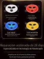 Máscara De Terapia LED Roja Nueva Llegada Con Luz Infrarroja Flexible Y Suave De Silicona 4 Colores Anti-Edad Photon Avanzado Para Rejuvenecimiento Y Blanqueamiento De Piel - details 4