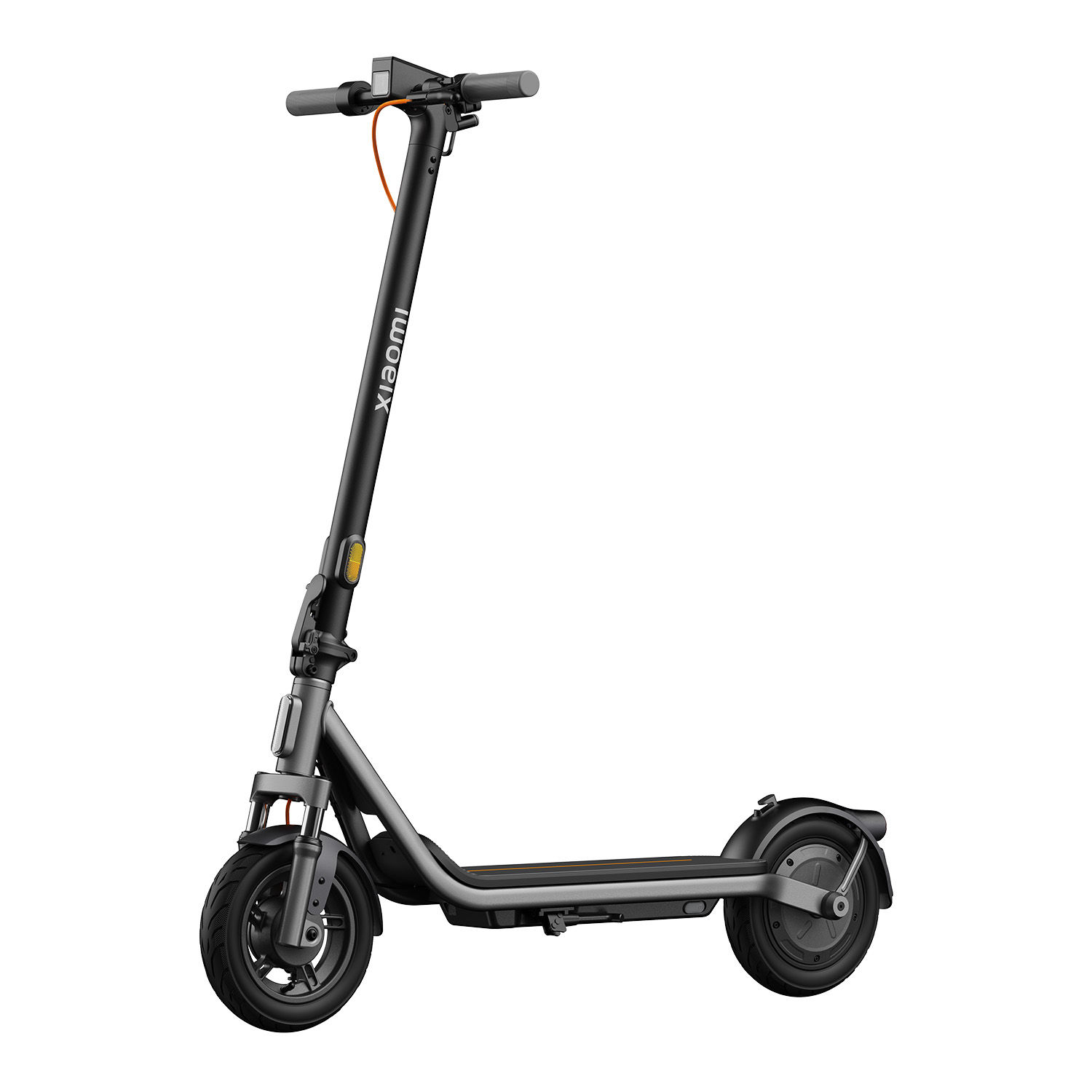Oficial | Xiaomi Electric Scooter 6 Lite, Diseño de gran resistencia y peso ligero, Suspensión delantera de doble resorte de 25 mm, Neumáticos inflables de 10 pulgadas, Autonomía máxima de 25 km