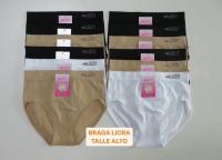 NOVAME - Pack de 12 Bragas de Mujer de Licra Sin Costura - Talla Super Grande - details 1