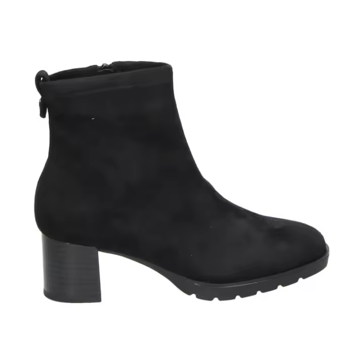 D'ANGELA | Botines de Tacón D'Angela para Mujer – Botines Negros – Botín Estiloso con Cremallera Lateral – Tacón Medio y Cómodo – Combinables – Modelo DZS31997 - 1