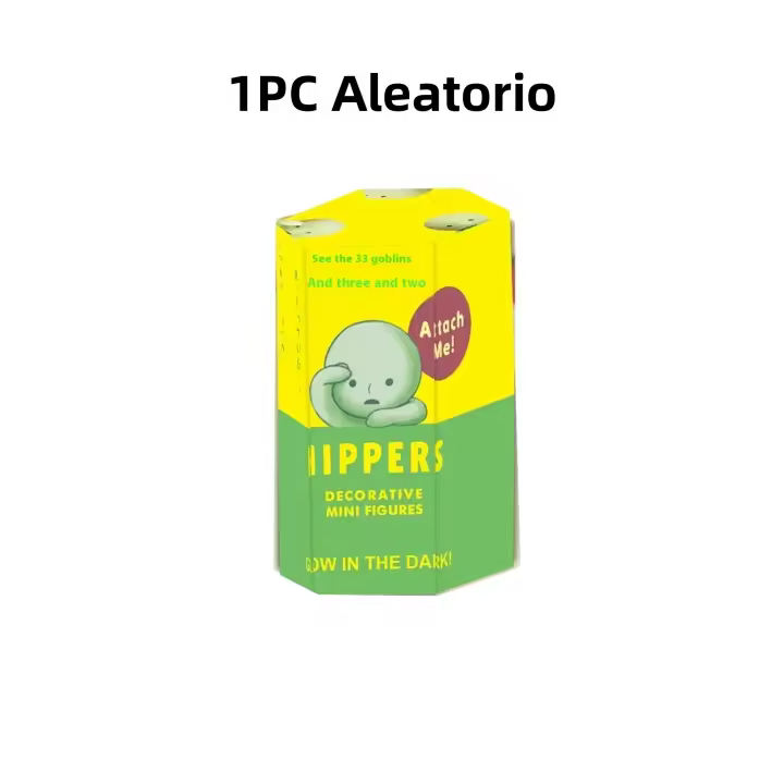 Juego De Figuras De Acción En Sombrilla De Series Multiseries Muñecos Luminiscentes Verde Para Decoración De Escritorio Regalo De Navidad - 1