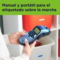 DYMO LetraTag LT-100H Rotuladora Etiquetadora, Impresora de Etiquetas Portátil | Teclado ABC / Pantalla LCD de 13 Caracteres | Perfecta para la Oficina o para el Hogar | Incluye 1 Cinta de Etiqueta de Papel Blanco - details 3