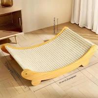 Juguete Para Gatos U-Shaped Tablero De Rasguñar Resistentes Al Desgaste Y Al Rasguño Asiento De Descanso Para Gatos Material De Madera - details 8