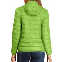 Chaqueta De Invierno Para Mujer Ligeramente Acolchada Con Capucha Cierre De Cremallera Impermeable Y Térmica Con Bolsillos Estilo Casual - details 45