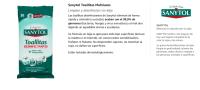 SANYTOL Pack de 150 o 300 Toallita desinfectante sanytol biodegradable Eliminan el 99,9% de gérmenes de forma rápida y cómoda, No contiene lejía, Fácil de usar - details 2