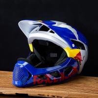 Casco de Bicicleta Ciclismo Especializada Integral de Cara Complete Mountain Road Bike Sport Hat Para Hombre Pequeño Tamaño 58-62cm - details 0