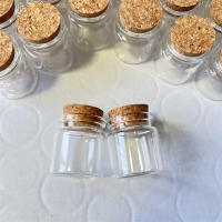 Botellas De Vidrio Pequeñas Con Tapa De Goma 25ml 12/24/36 Pcs Para Decoración Del Hogar Y DIY Botellas De Sueños Para Bodas - details 1