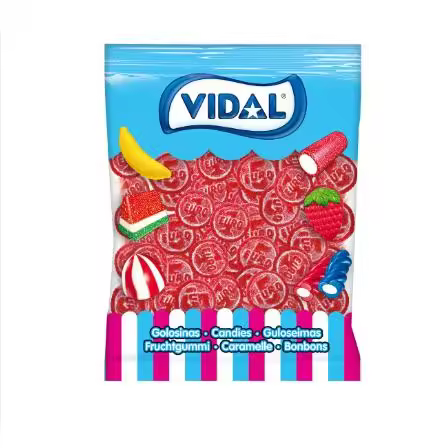 VIDAL EUROS PICA bolsa de 250U 1,5Kg sabor a Melón sin gluten sin grasa sabor original Vidal garantizado - 1