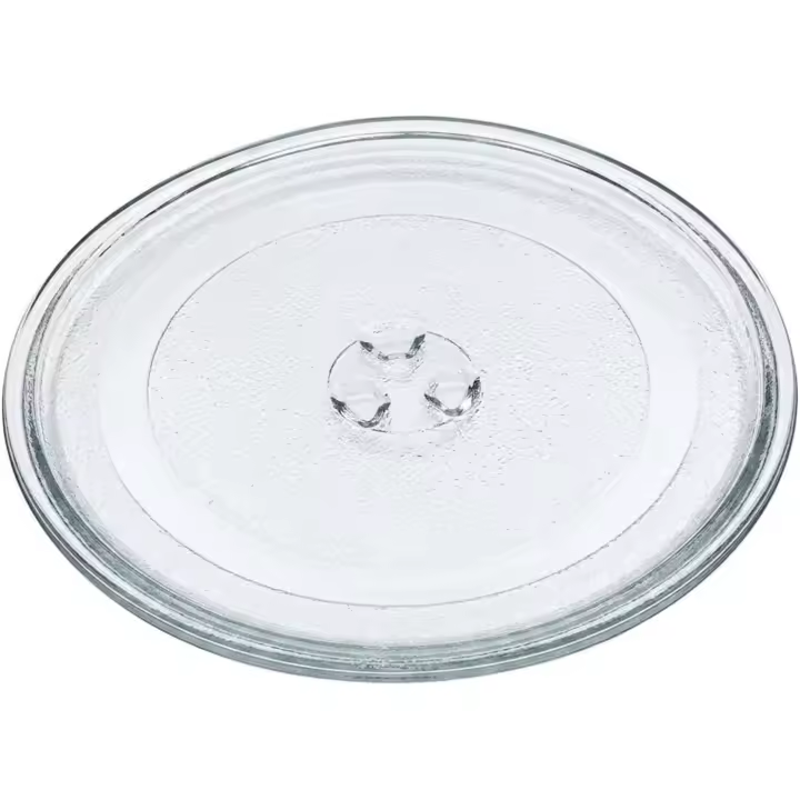 Recamania - Plato microondas Ø245 mm universal de vidrio templado resistente al calor para uso diario compatible con LG, Balay, Teka, Samsung, Bosch, Panasonic y más - 1