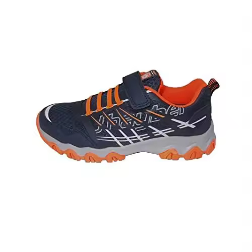 Zapatilla Deportiva Niño J'Hayber Color Azul y Naranja - 1