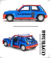 Modelo De Coche De Aleación Bburago 1:24 Renault Renault 5 Turbo Simulación Coche De Colección Decoración Juguetes Regalo Para Niños Y Adultos - details 3