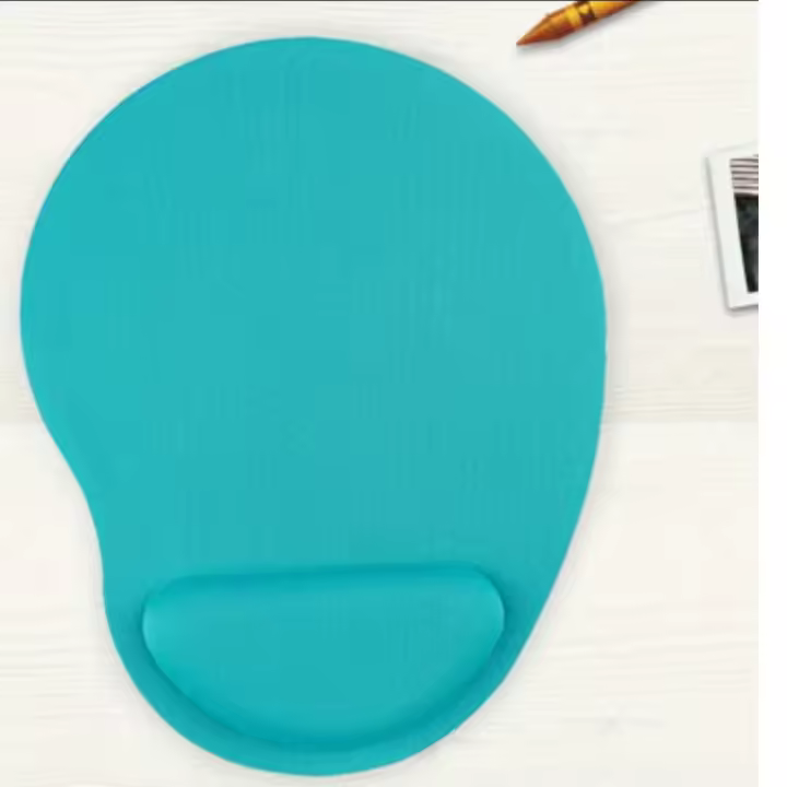 Alfombrilla De Ratón Con Base acolchada Para Muñeca Ergonómica Antideslizante Suave Para PC Y Laptop Material De Goma Cómodo Y Duradero - 1