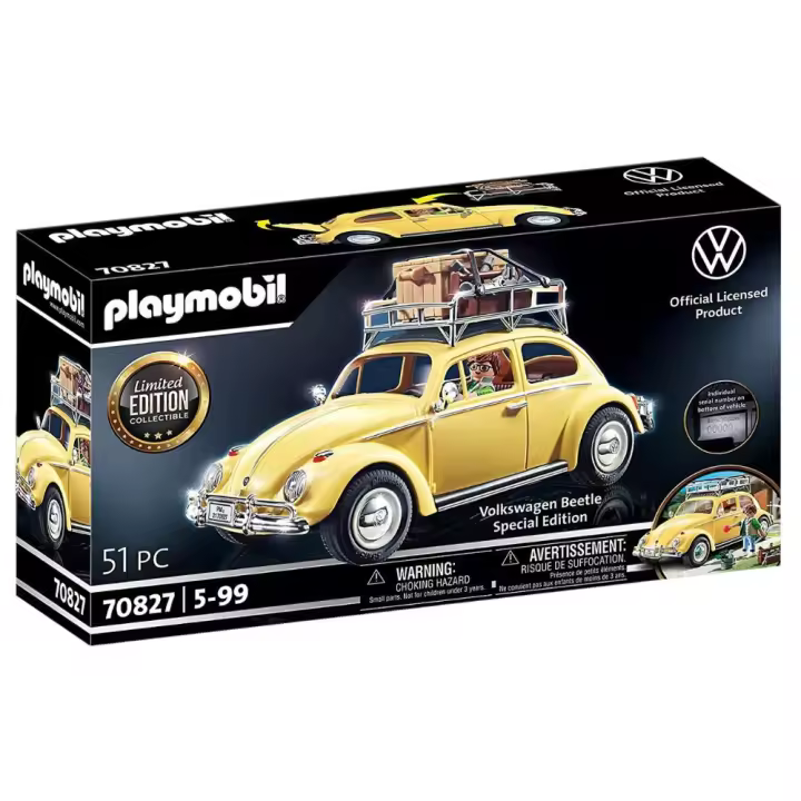 PLAYMOBIL Volkswagen Beetle edición especial (70827) Classic Car escarabajo - 1