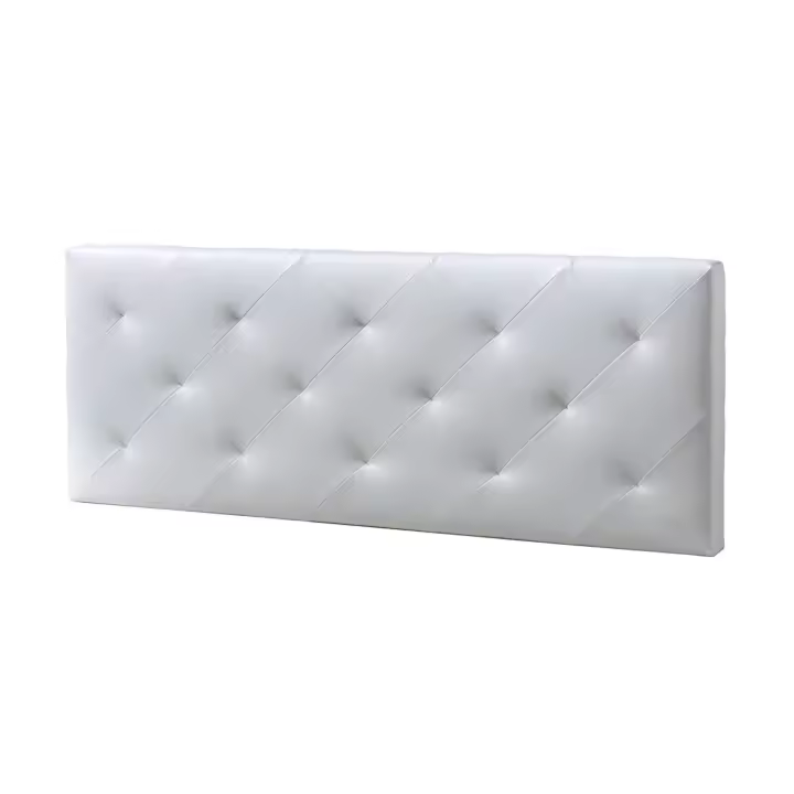 Cabecero VS Venta-Stock Rombo Blanco 160x60 Piel Sintética Acolchado - 1