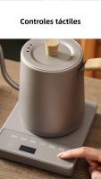 Hervidor Eléctrico 800ml Con Cuello De Ganso Y Control De Temperatura Para Café Manual 1000W Calentamiento Rápido 110V/220V Teapot Inteligente - details 3