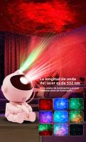 Proyector De Estrellas LED Astronauta Para Decoración De Habitación Luz Nocturna Galaxia Regalo Para Niños Lámpara Del Cielo Estrellado - details 3