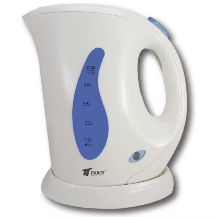 Suinga Hervidor de Agua Blanco 0.6L Sin Cable - Ideal para Espacios Reducidos - 1