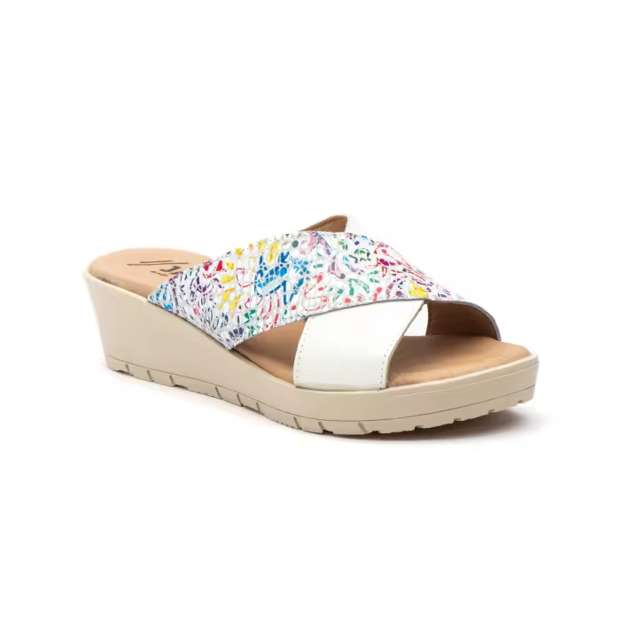 BL-833 Negro Hecho en España Sandalias Mujer Piel Negro Numeración: 35-41 Marca: Calzados Bailen Color: Negro sandalia muy comoda e ideal con planta de gel Esta sandalia tipo zueco para mujer destaca por su diseño de tiras cruzadas, una de ellas con un - 1