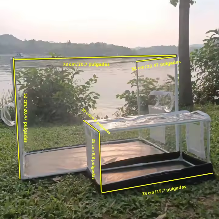 Caja De Aire Estática Con Alta Visibilidad Resistencia Al Frío Y Aislamiento Térmico Para Crecimiento De Hongos Y Matrix De Esporas - 1