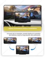 Navifly Pantalla Multimedia Inalámbrica CarPlay Android Auto Universal Con Cámara AHD DSP Control Central Todas Las Funciones En Un Dispositivo - details 6