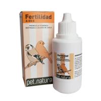 Fertilidad AD3E Petnatura - 25ml o 125ml - Alimento complementario para aves de jaula como canarios, jilgueros, exoticos, palomas, periquitos.. Complejo vitaminico para pajaros - details 1