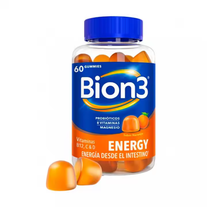 Bion3 Energy 60 Gummies Naranja - 1