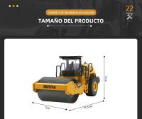 HUINA 1:50 Excavadora De Escala De Aleación Juguetes Diesel Hidráulico Bulldozer Coche De Construcción Para Niños Regalos - details 13
