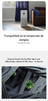 Official | Xiaomi Smart Air Purifier 4 Pro, Filtra el pelo de tus mascotas y el polen, Pantalla OLED, Área de cobertura efectiva de 35-60 m², Purifica en 15 minutos una sala de estar de unos 40 m², 8330 l de aire purificado por minuto* - details 6