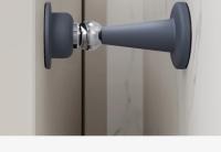 Parada De Puerta De Silicona Sin Perforar Con Fuerte Succión Anticolisión Protector De Piso Para Dormitorio Y Uso Doméstico - details 12