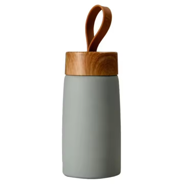 Taza De Café Aislada De Acero Inoxidable 304 Taza De Agua Termo Vació Mini Botella Portátil Para Viajes Taza Térmica - 1