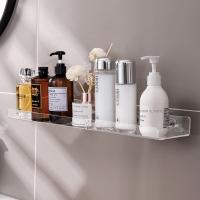 Estante De Almacenamiento De Acrílico Montado En La Pared Pequeño Para Hogar Y Oficina Organizador Espacioso De Muro - details 0