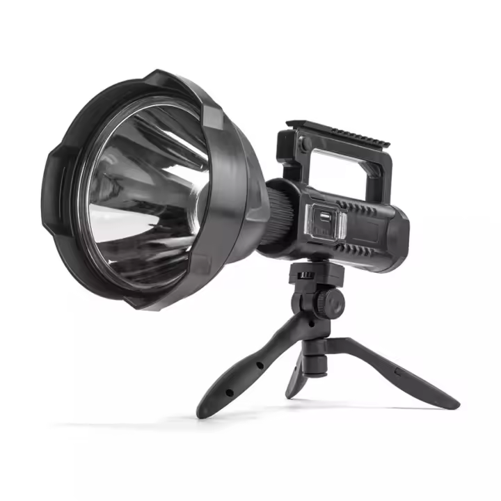 Linternas LED Portátiles Profesionales con Trípode – Modelos 160LM / Solar 3600mAh / 1500LM, Recargables Tipo C - 1