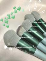Set De 13 Pinceles De Maquillaje RUZOFO Fibras De Lana Herramientas Cosméticas Para Base Corrector Rubor Polvo Sombra Destacador - details 1