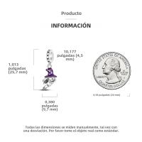 Encantos De Viaje Para Café Plata Charms Para Perros Y Gatos Corazón De Cuentas Adecuados Para Pulsera Original DIY Tendencia Clásica Vintage Romántica - details 244