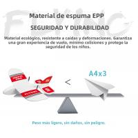 Avión RC FX801 182 DIY 2.4GHz 2CH EPP Craft Avión Eléctrico Para Niños Avión De Ala Fija Al Aire Libre Control Remoto 120m - details 9