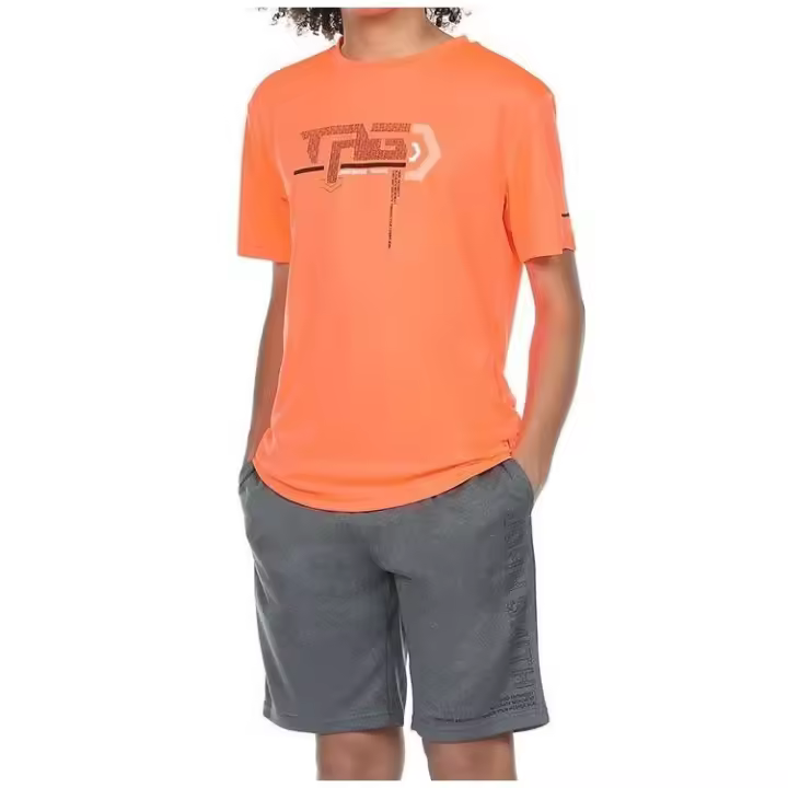 J. SMITH TUTILON CONJUNTO NARANJA FLUOR/GRI 529 - 1