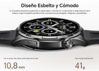 Smartwatch – Honor Watch 6, Reloj inteligente, Batería de 980mAh con 35 días de autonomía, Pantalla AMOLED de 1.46″ , GPS de doble banda y 6 satélites, 120+ modos deportivos, Resistencia 5ATM + IP69, Compatible con iOS y Android - details 11