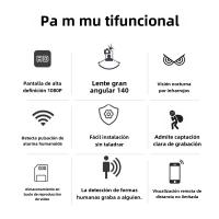 Cámara Mini WiFi HD 1080P X5 Con Detector De Sonido Para Hogar Y Oficina Monitor De Bebé De 140 Grados Micro Incluido - details 3
