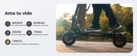 iScooter iX7Pro Patinete eléctrico todoterreno con dos motores de 1000 W, batería de 48 V y 17,5 Ah, velocidad máxima de 60 km/h, autonomía de 70-80 km y capacidad de carga de 150 kg. - details 8