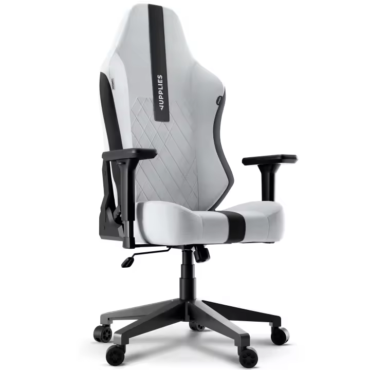 RELAXTY Silla Gaming Ergonómica de Alta Gama – Silla Gamer con Lino Transpirable, Respaldo Reclinable 160°, Reposabrazos Ajustables 4D y Base de Hierro Reforzada – Soporta hasta 150 kg - 1