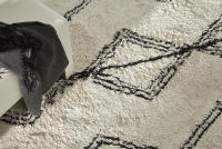 Parentesi Quadra - ALFOMBRA BERBERI ROMBOS BL/WH 160X230 - details 1