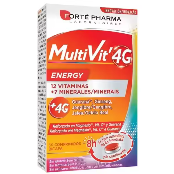 FORTÉ PHARMA MULTIVIT 4G ENERGY 30 COMP BICAPA - 1