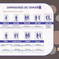 Sábana Redonda Moderna Y Sencilla De Tela Mate Con Estampado Geométrico 100% Poliéster 200 TC Fitted Sheet Para Cama Sin Almohadas - details 0